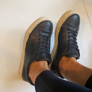 Royal Republic size 37 blk leather lace up